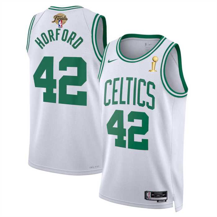 Men%27s Boston Celtics #42 Al Horford White 2024 Finals Champions Association Edition Stitched Basketball Jersey Dzhi->boston celtics->NBA Jersey